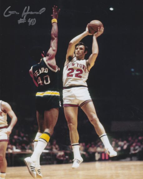 Autographed GARFIELD HEARD 8x10 Seattle Supersonics Photo
