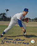 AUTOGRAPHED DENNIS RIBANT 8X10 New York Mets Photo