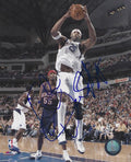 Autographed ERICK DAMPIER 8X10 Dallas Mavericks Photo