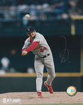 AUTOGRAPHED STEVE KLINE 8X10 St. Louis Cardinals photo