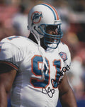 Autographed JEFF CROSS 8X10 Miami Dolphins photo