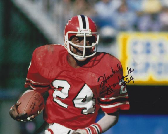 Autographed HASKEL STANBACK 8X10 Atlanta Falcons photo
