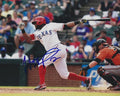 AUTOGRAPHED HANSER ALBERTO 8x10 Texas Rangers Photo