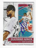 Autographed SANDY ALCANTARA Miami Marlins 2022 Donruss Diamond King