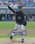 AUTOGRAPHED ESTEBAN LOAIZA  8X10 Chicago White Sox Photo