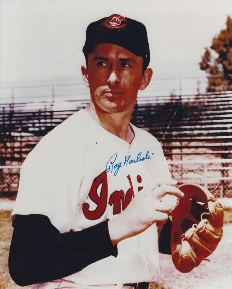 AUTOGRAPHED RAY NARLESKI 8x10 Cleveland Indians Photo