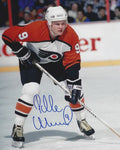 Autographed PELLE EKLUND 8X10 Philadelphia Flyers Photo