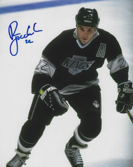 Autographed RICK TOCCHET 8X10 Los Angeles Kings Photo