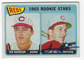 Autographed TOMMY HELMS Cincinnati Reds 1965 Topps Card