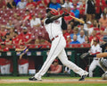 AUTOGRAPHED ARISTEDES AQUINO 8X10 Cincinnati Reds Photo