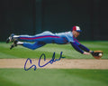 AUTOGRAPHED 8x10 CASEY CANDAELE Montreal Expos Photo