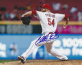 AUTOGRAPHED CALEB COTHAM 8x10 Cincinnati Reds Photo
