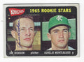 Autographed JIM DICKSON Kansas City A's 1965 Topps Card