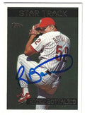 Autographed RICKY BOTTALICO Philadelphia Phillies 1995 Topps Card