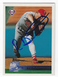 Autographed RICKY BOTTALICO Philadelphia Phillies 1996 Topps Card