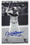Autographed ROBERTO ALOMAR Toronto Blue Jays BxW Post Card