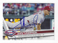 Autographed JAKE THOMPSON Philadelphia Phillies 2017 Topps Card