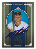 Autographed  MIGUEL TEJEDA Baltimore Orioles 2005 Donruss Diamond King