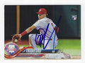 Autographed J.P. CRAWFORD Philadelphia Phillies 2018 Topps Card