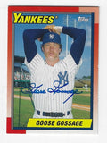 Autographed GOOSE GOSSAGE New York Yankees 2013 Topps Archives
