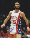 Autographed DAVE WOHL 8X10 New York Nets Photo