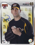 AUTOGRAPHED OLIVER PEREZ 8X10 Pittsburgh Pirates Photo