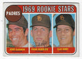 Autographed FRANK REBERGER San Diego Padres 1969 Topps Card