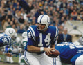 AUTOGRAPHED MARTY DOMRES 8x10 Baltimore Colts Photo