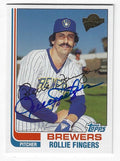 ROLLIE FINGERS Milwaukee Brewers Autographed 2004 Topps Fan Favorites Card
