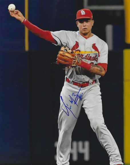 AUTOGRAPHED YAIRO MUNOZ 8x10 St. Louis Cardinals Photo