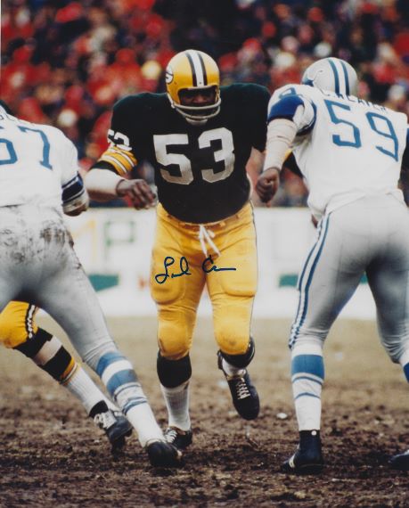 Autographed FRED CARR 8X10 Green Bay Packers Photo
