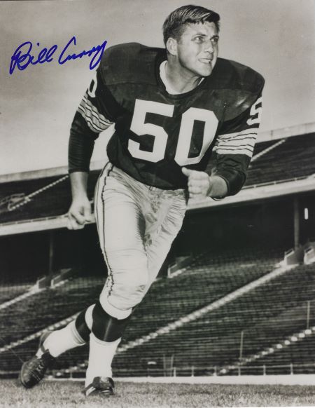 AUTOGRAPHED BILL CURRY 8x10 Green Bay Packers Photo