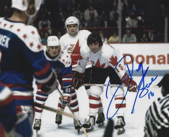 Autographed DANNY GARE 8X10 Canada Buffalo Sabres Photo