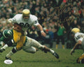 Autographed ROCKY BLEIER "1966 Nat'l Champs" 8X10 Notre Dame Photo JSA