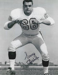 Autographed SONNY BISHOP 8X10 Oakland Raiders photo