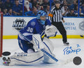 Autographed BEN BISHOP 8x10 Tampa Bay Lightning Photo