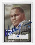 Autographed WALTER JONES Seattle Seahawks 2006 Topps Heritage Card #266