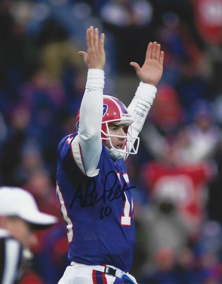 Autographed ALEX VAN PELT 8X10 Buffalo Bills Photo