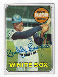 Autographed BUDDY BRADFORD  Chicago White Sox 1969 Topps Card