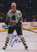 Autographed ERIC DAZE 8X10 Chicago Blackhawks Photo