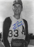 AUTOGRAPHED JIM NASH 8x10 Kansas City A's Photo
