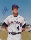 Autographed DICK STUART 8X10 New York Mets photo