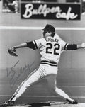 Autographed LOGAN EASLEY 8X10 Pittsburgh Pirates photo
