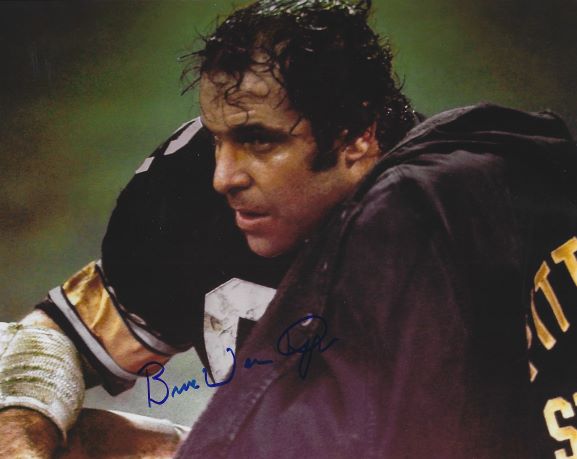 Autographed BRUCE VAN DYKE 8X10 Pittsburgh Steelers Photo