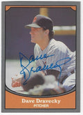 Autographed DAVE DRAVECKY San Diego Padres 1990 Pacific Legends Card