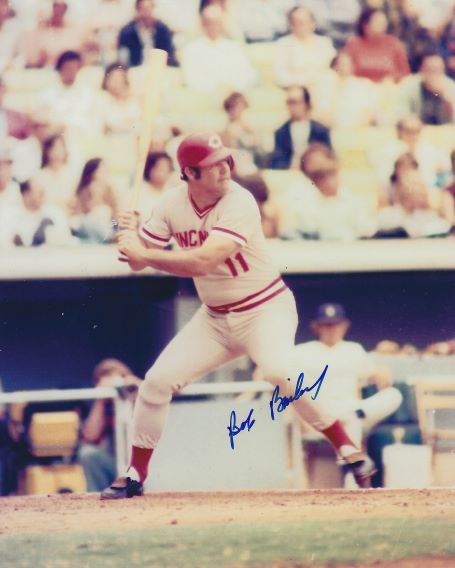 AUTOGRAPHED BOB BAILEY 8X10 Cincinnati Reds Photo
