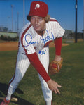 AUTOGRAPHED GEORGE CULVER 8X10 Philadelphia Phillies photo