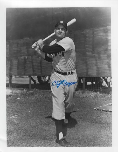 AUTOGRAPHED CLIFF MAPES 8x10 New York Yankees Photo