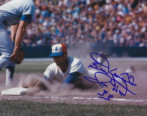 AUTOGRAPHED RON HUNT 8x10 Montreal Expos Photo