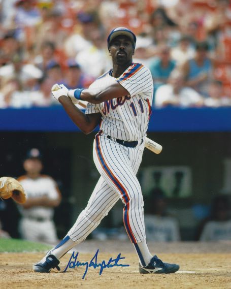AUTOGRAPHED GARRY TEMPLETON 8x10 New York Mets Photo
